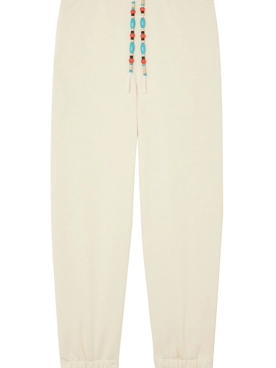 Cheap Alanui trousers bead-embellished Women tapered 0408